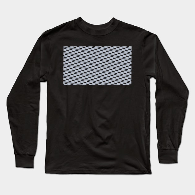 Gray Cubes Long Sleeve T-Shirt by A2Gretchen